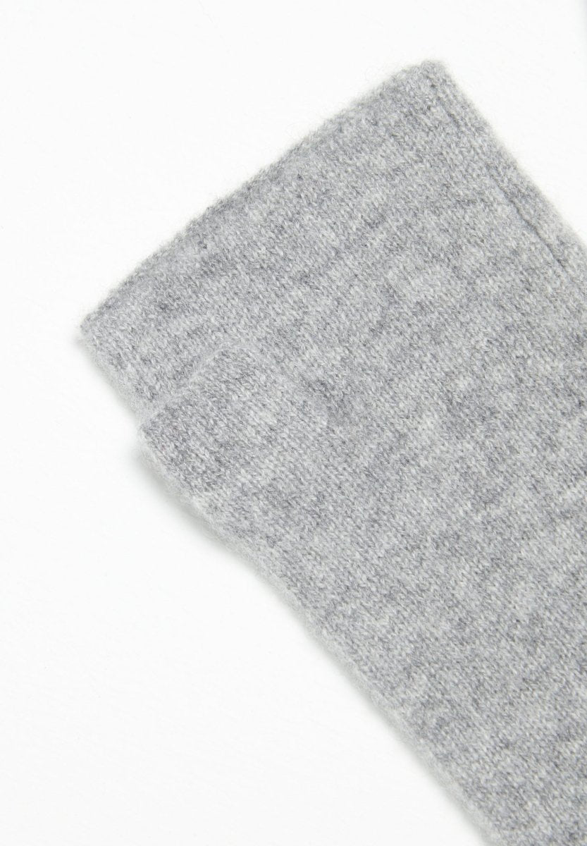Mitaines en cachemire gris clair - Studio cashmere8